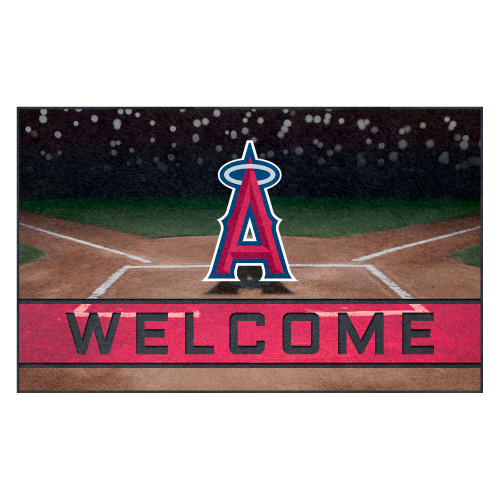 MLB - Los Angeles Angels Crumb Rubber Door Mat 18"x30"