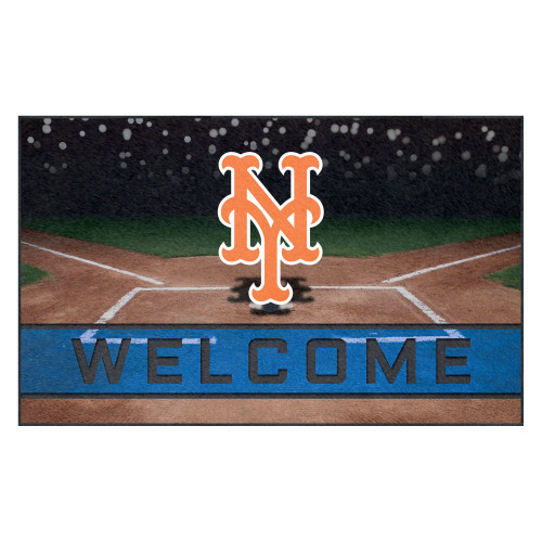 MLB - New York Mets Crumb Rubber Door Mat 18"x30"