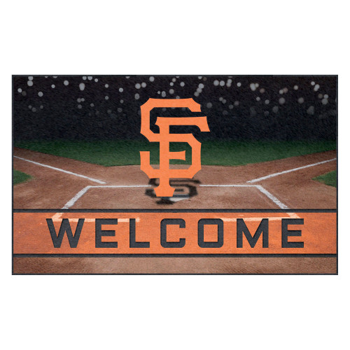 MLB - San Francisco Giants Crumb Rubber Door Mat 18"x30"