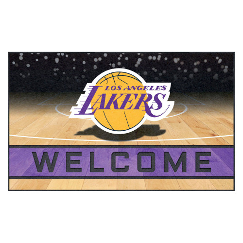 NBA - Los Angeles Lakers Crumb Rubber Door Mat 18"x30"