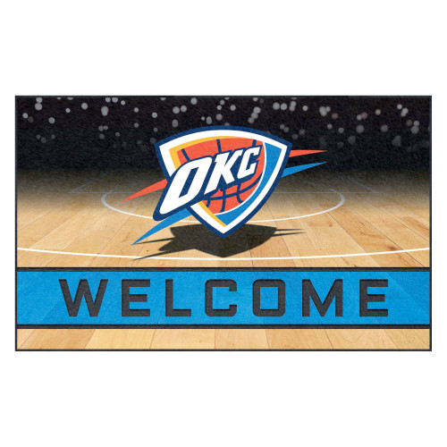 NBA - Oklahoma City Thunder Crumb Rubber Door Mat 18"x30"