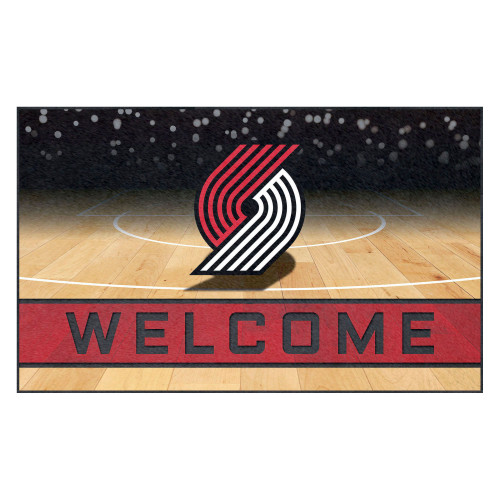 NBA - Portland Trail Blazers Crumb Rubber Door Mat 18"x30"