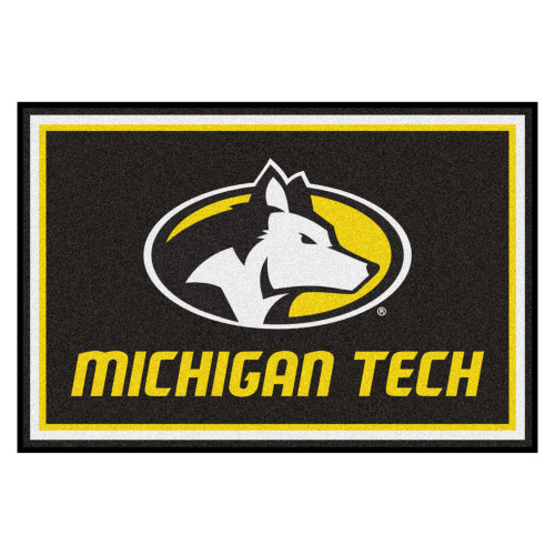 Michigan Tech University 5x8 Rug 59.5"x88"