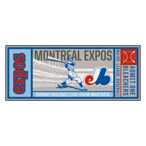 Retro Collection - 1990 Montreal Expos Ticket Runner