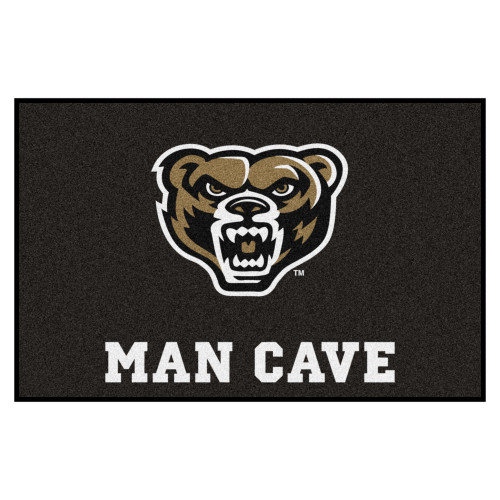 Oakland University Man Cave Starter 19"x30"