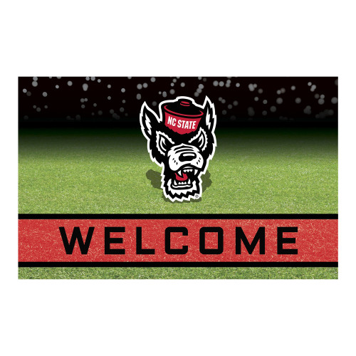 North Carolina State University Crumb Rubber Door Mat 18"x30"