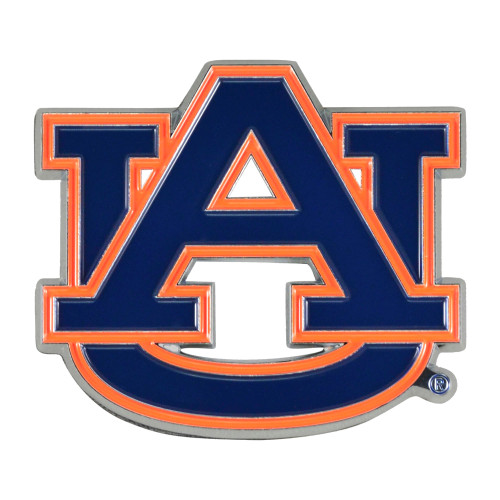 Auburn University Color Emblem  2.7"x3.2"