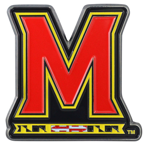 University of Maryland Color Emblem  3.1"x3.2"