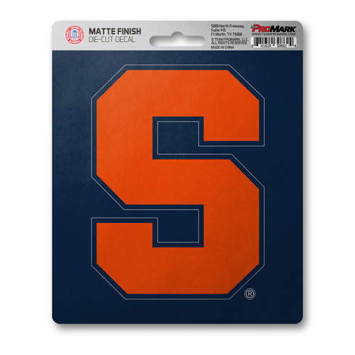 Syracuse Matte Decal "Block S 'Syracuse'" Logo