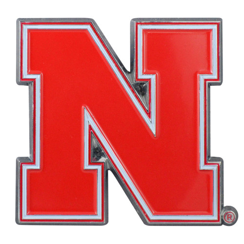 University of Nebraska Color Emblem  2.7"x3.2"