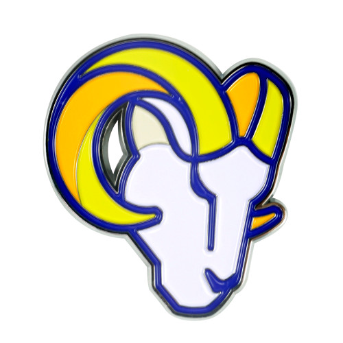 Los Angeles Rams Color Emblem Rams Primary Logo Yellow
