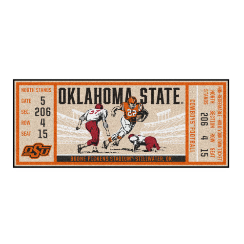 Oklahoma State University Ticket Runner 30"x72"