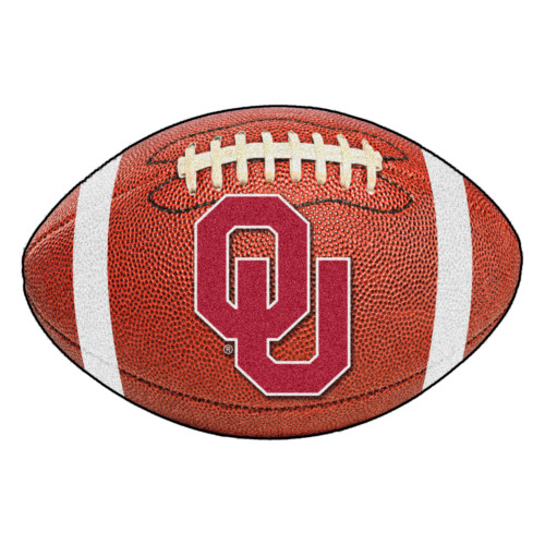 University of Oklahoma Football Mat 20.5"x32.5"
