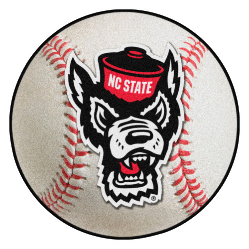 North Carolina State University Baseball Mat 27" diameter