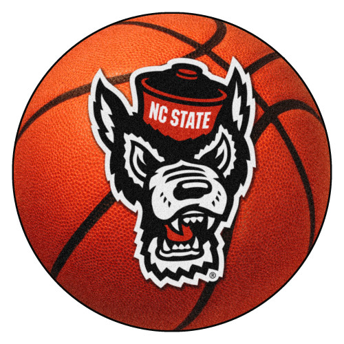 North Carolina State University Basketball Mat 27" diameter