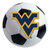 West Virginia University Soccer Ball Mat 27" diameter