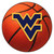 West Virginia University Basketball Mat 27" diameter