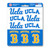 UCLA Bruins Mini Decal 12-pk 12 Various Logos / Wordmark