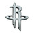 NBA - Houston Rockets Chrome Emblem 3"x3.2"