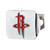 NBA - Houston Rockets Color Hitch Cover - Chrome 3.4"x4"