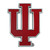 Indiana University Color Emblem  3"x3.2"