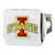 Iowa State University Color Hitch Cover - Chrome 3.4"x4"