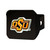 Oklahoma State University Hitch Cover - Color on Black 3.4"x4"