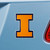 University of Illinois Color Emblem  3"x3.2"