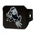 Arizona State University Hitch Cover - Chrome on Black 3.4"x4"