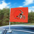 Cleveland Browns Car Flag Helmet Primary Logo Orange