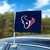 Houston Texans Car Flag Texans Primary Logo Blue