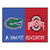 House Divided - Florida/Ohio State Mat 33.75"x42.5"