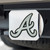 MLB - Atlanta Braves Hitch Cover - Chrome 3.4"x4"