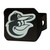 MLB - Baltimore Orioles Hitch Cover - Black 3.4"x4"