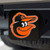 MLB - Baltimore Orioles Color Hitch - Black 3.4"x4"