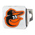 MLB - Baltimore Orioles Color Hitch - Chrome 3.4"x4"