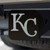 MLB - Kansas City Royals Hitch Cover - Black 3.4"x4"