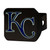 MLB - Kansas City Royals Color Hitch - Black 3.4"x4"