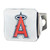 MLB - Los Angeles Angels Color Hitch - Chrome 3.4"x4"