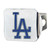 MLB - Los Angeles Dodgers Color Hitch - Chrome 3.4"x4"