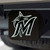 MLB - Miami Marlins Hitch Cover - Black 3.4"x4"