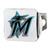 MLB - Miami Marlins Color Hitch - Chrome 3.4"x4"