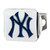 MLB - New York Yankees Color Hitch - Chrome 3.4"x4"