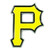 MLB - Pittsburgh Pirates Color Emblem  3"x3.2"