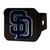 MLB - San Diego Padres Color Hitch - Black 3.4"x4"