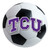 Texas Christian University Soccer Ball Mat 27" diameter