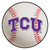 Texas Christian University Baseball Mat 27" diameter