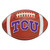 Texas Christian University Football Mat 20.5"x32.5"