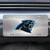 Carolina Panthers Diecast License Plate Panther Primary Logo Stainless Steel