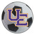 University of Evansville - Evansville Purple Aces Soccer Ball Mat "A Star" Logo White